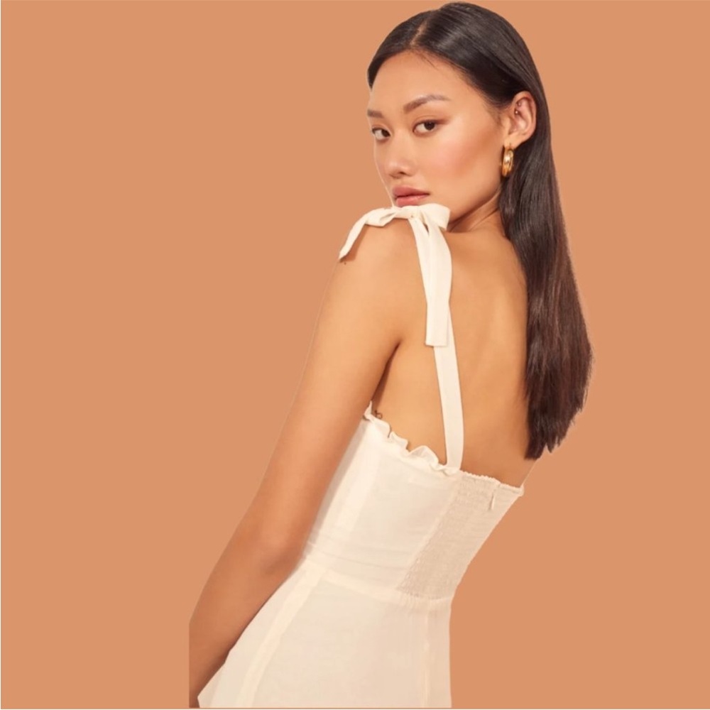 Reformation Nikita dress in ivory NWT - Picture 3 of 7